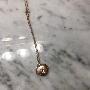 reversible gold necklace